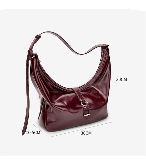 Trendy Glossy Underarm Bag