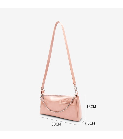 Minimalist Shiny PU Underarm Bag