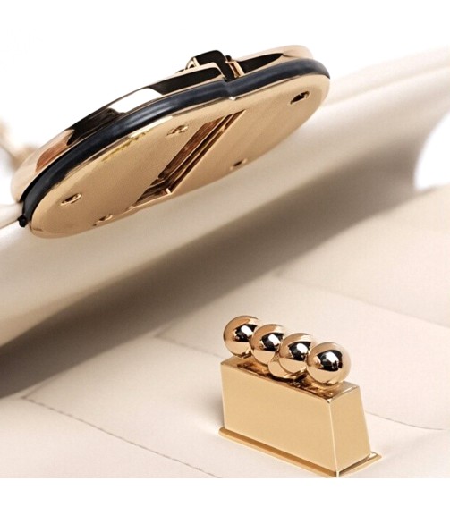 Elegant Metal Chain Underarm Bag