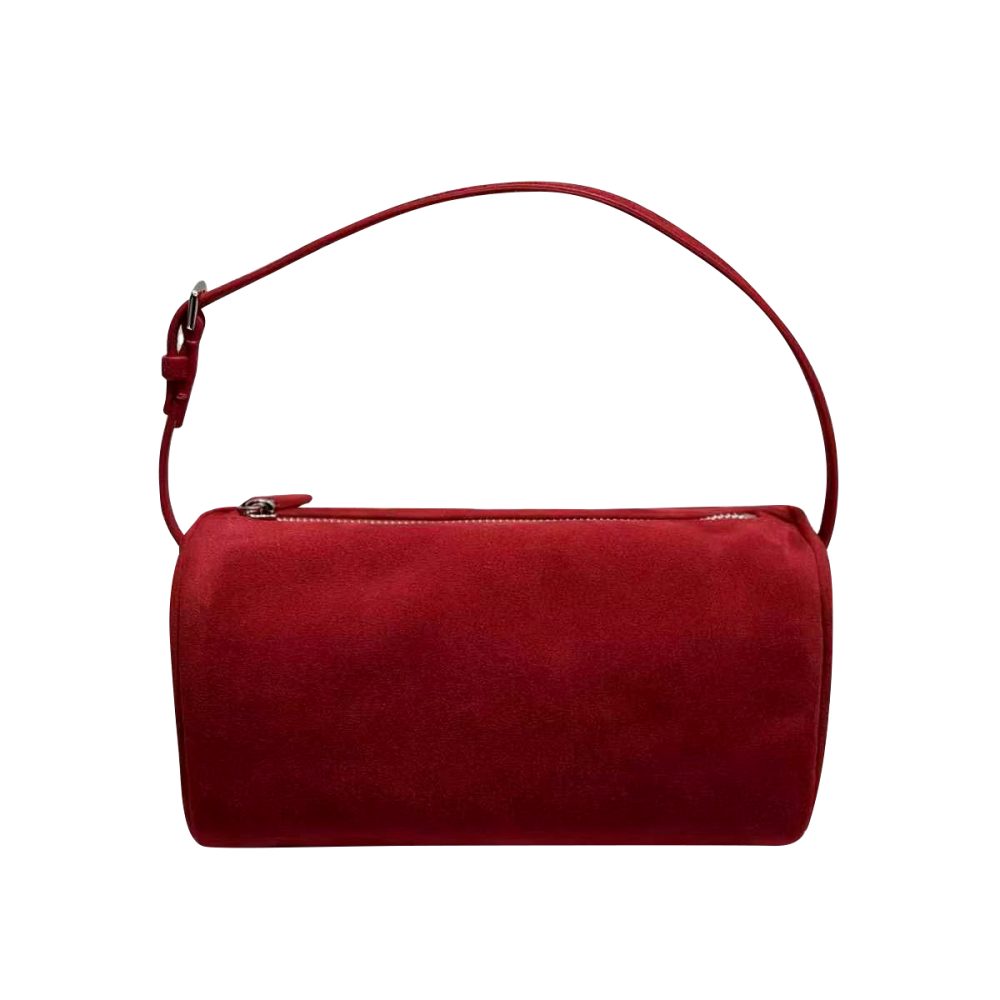 red-suede-leather-handbag