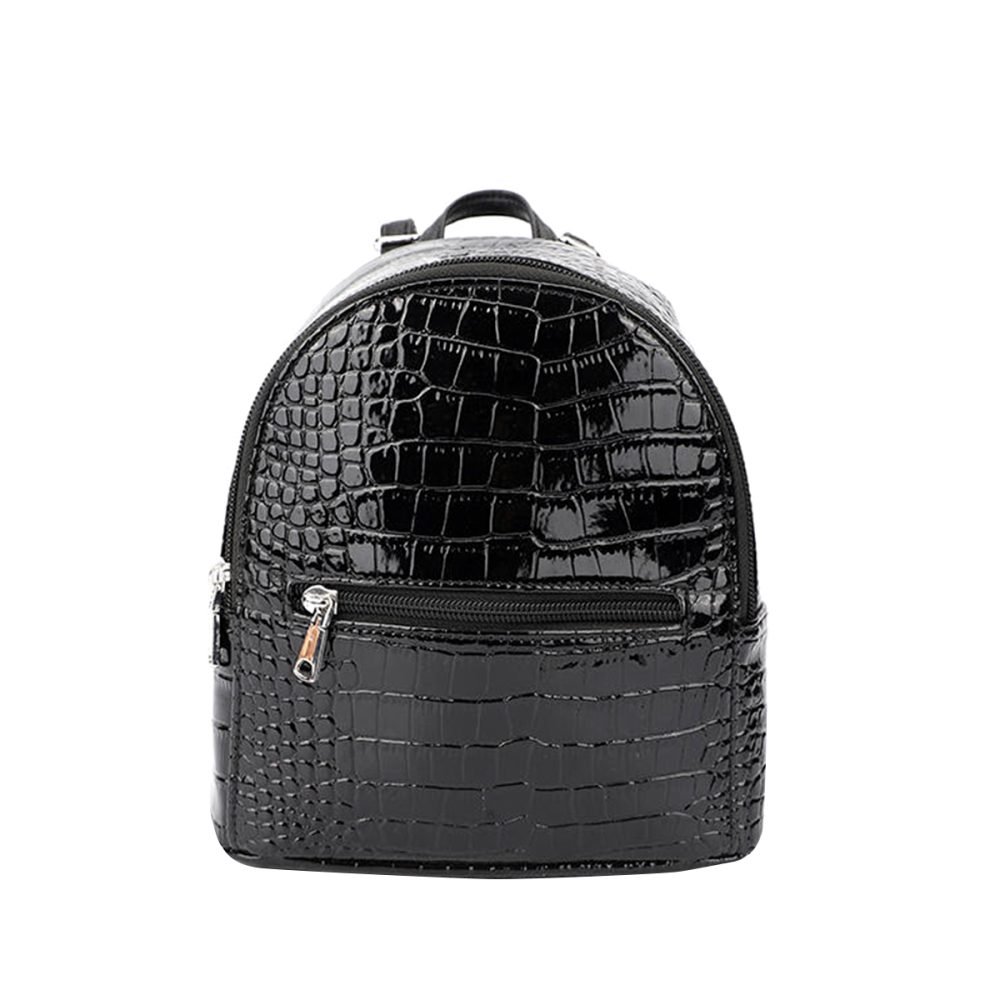 womens-crocodile-pattern-mini-backpack