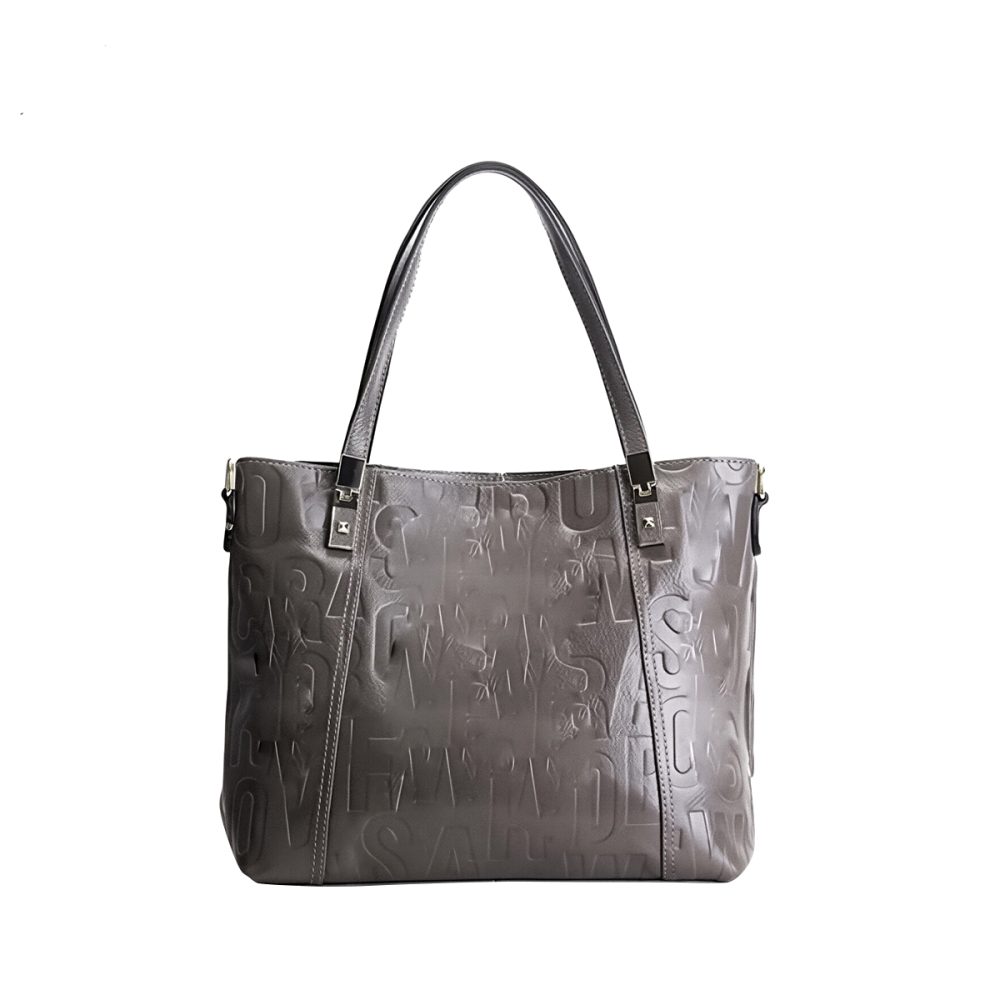 embossed-pu-leather-tote-bag